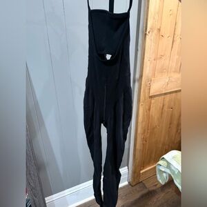 Free People Women’s Black Athletic Jumpsuit